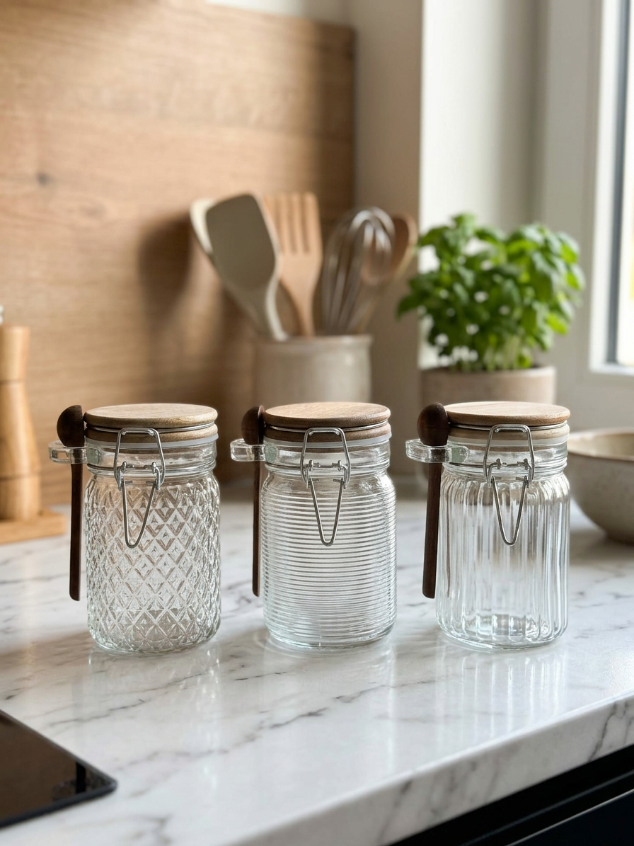 Vorratsgäser "Mini" 3er Set