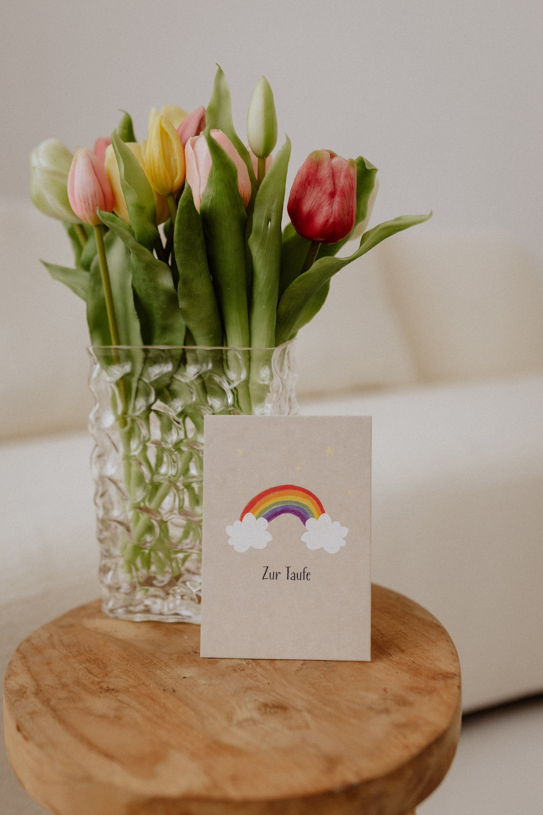 Postkarte "Zur Taufe"