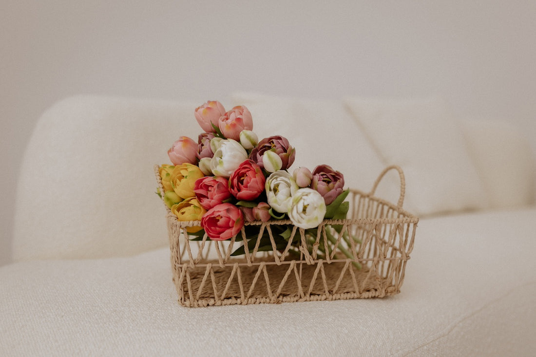 Tulpenbund gefüllt künstlich