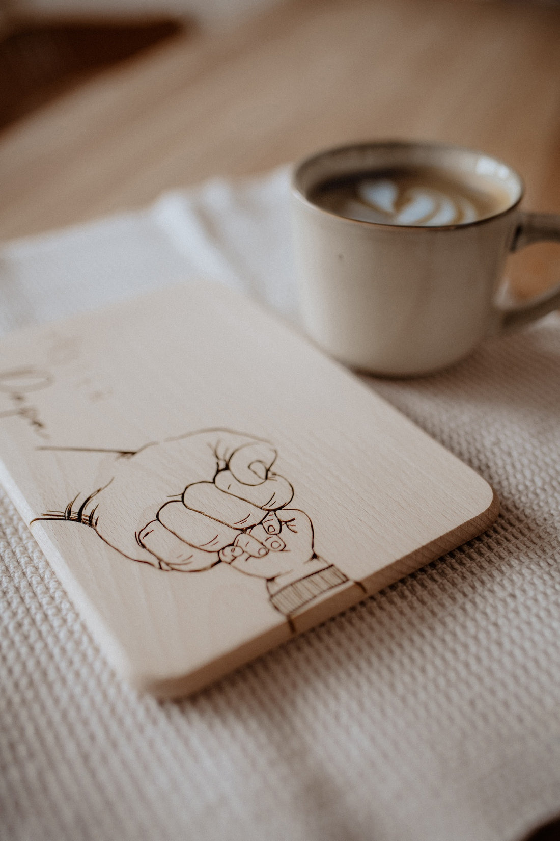 Frühstücksbrettchen "Bester Papa"