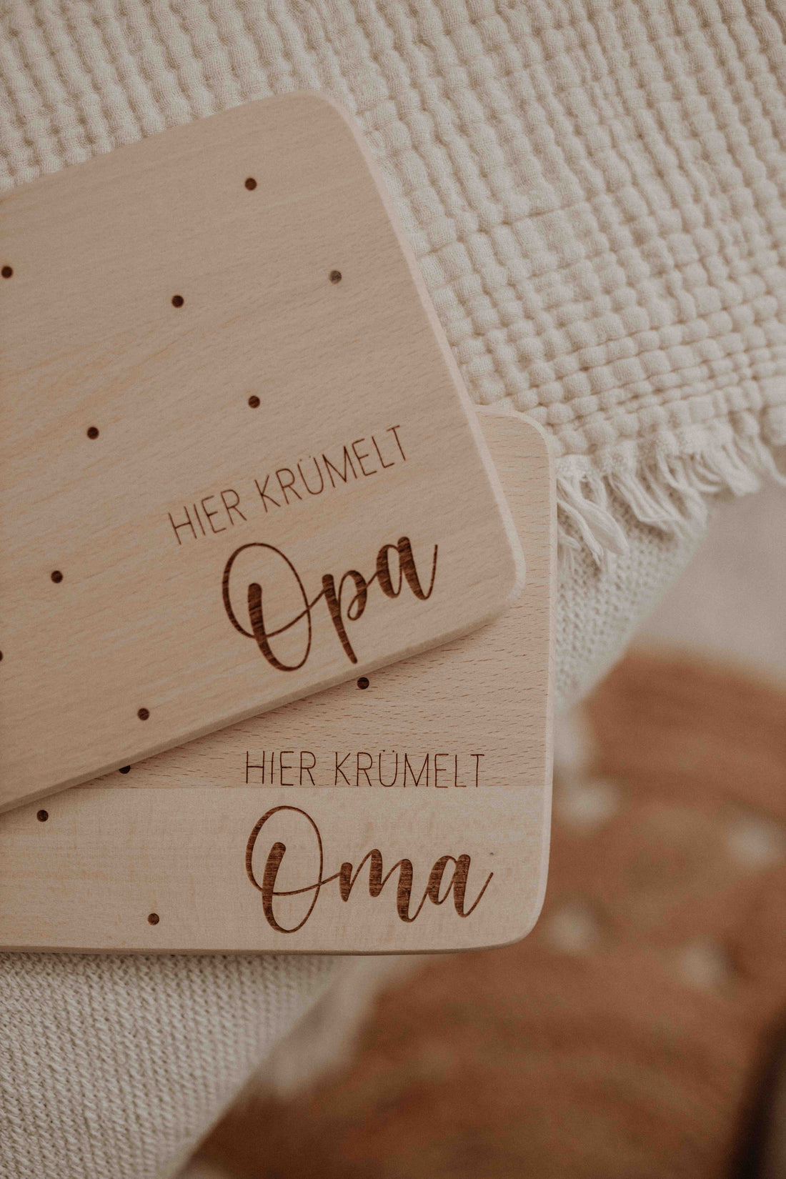 Frühstücksbrettchen "Oma/Opa"